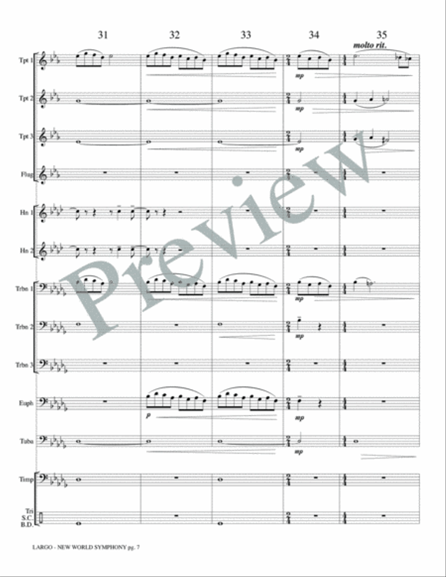 Largo Small Ensemble scores gallery preview page 9