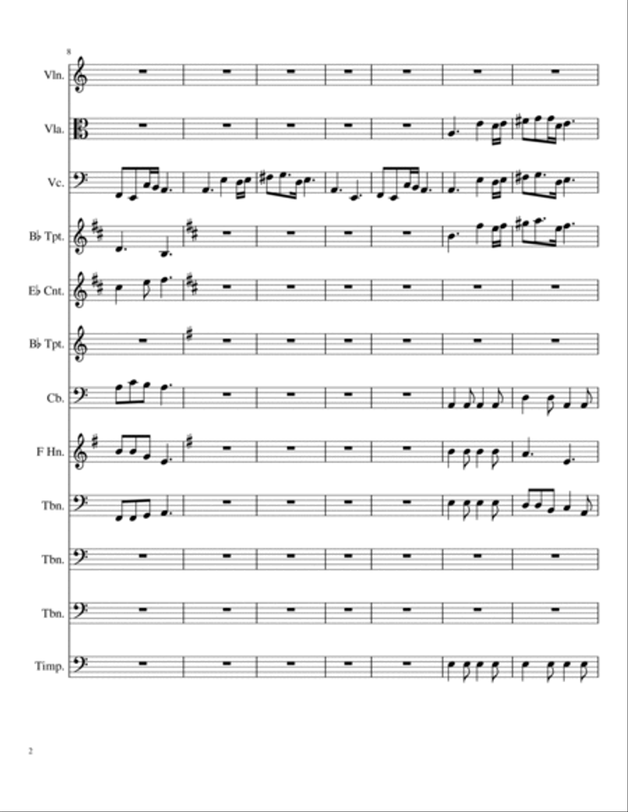 Riimut Large Ensemble scores gallery preview page 2