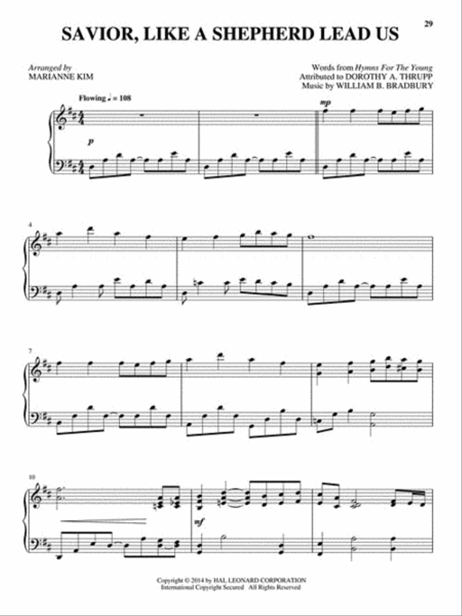 Contemporary Hymn Stylings Piano Solo scores gallery preview page 3