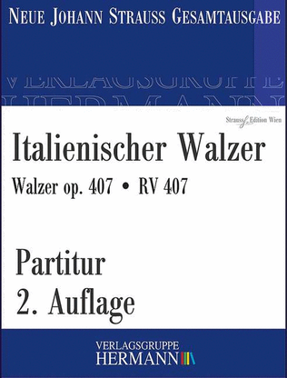 Italienischer Walzer op. 407 RV 407