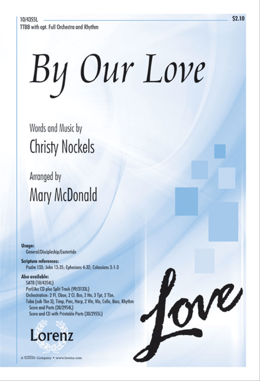 By Our Love TTBB scores gallery preview page 1
