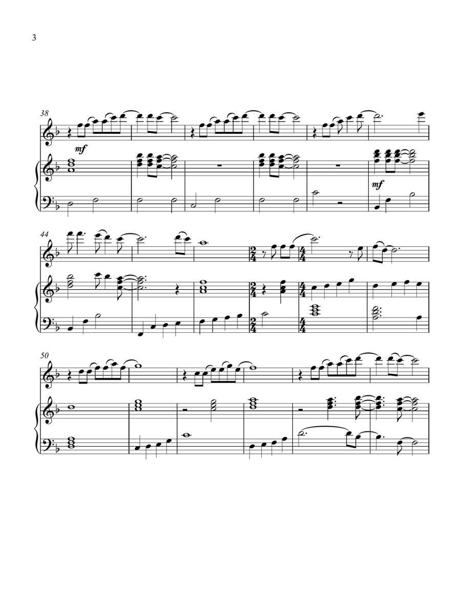 The Sound Of Silence Flute scores gallery preview page 4