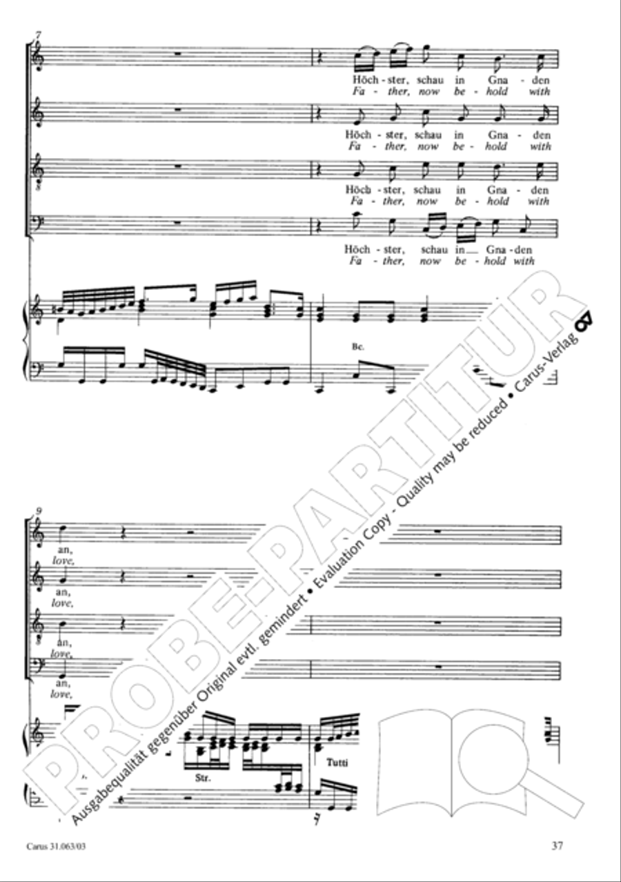 Christians, etch this blessed day (Christen, atzet diesen Tag) 4-Part scores gallery preview page 38