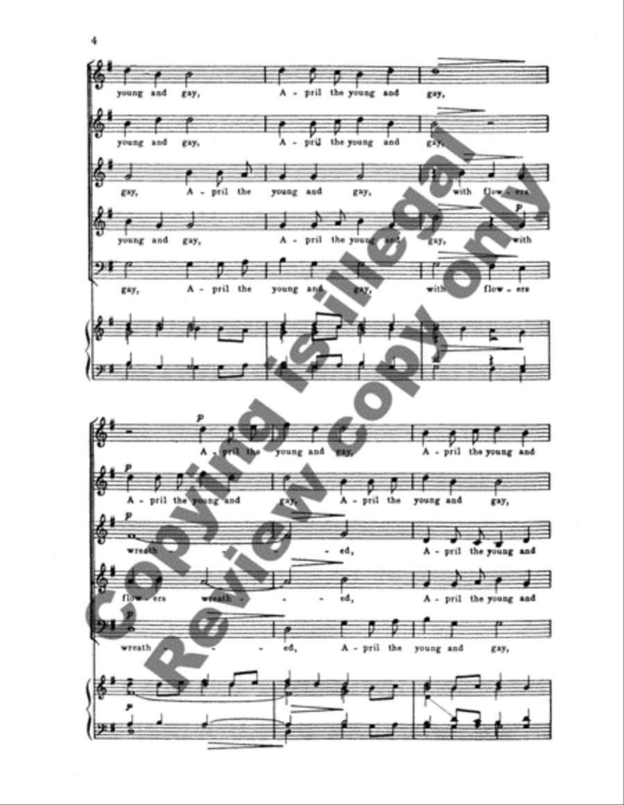 Spring Returns SSATB scores gallery preview page 9