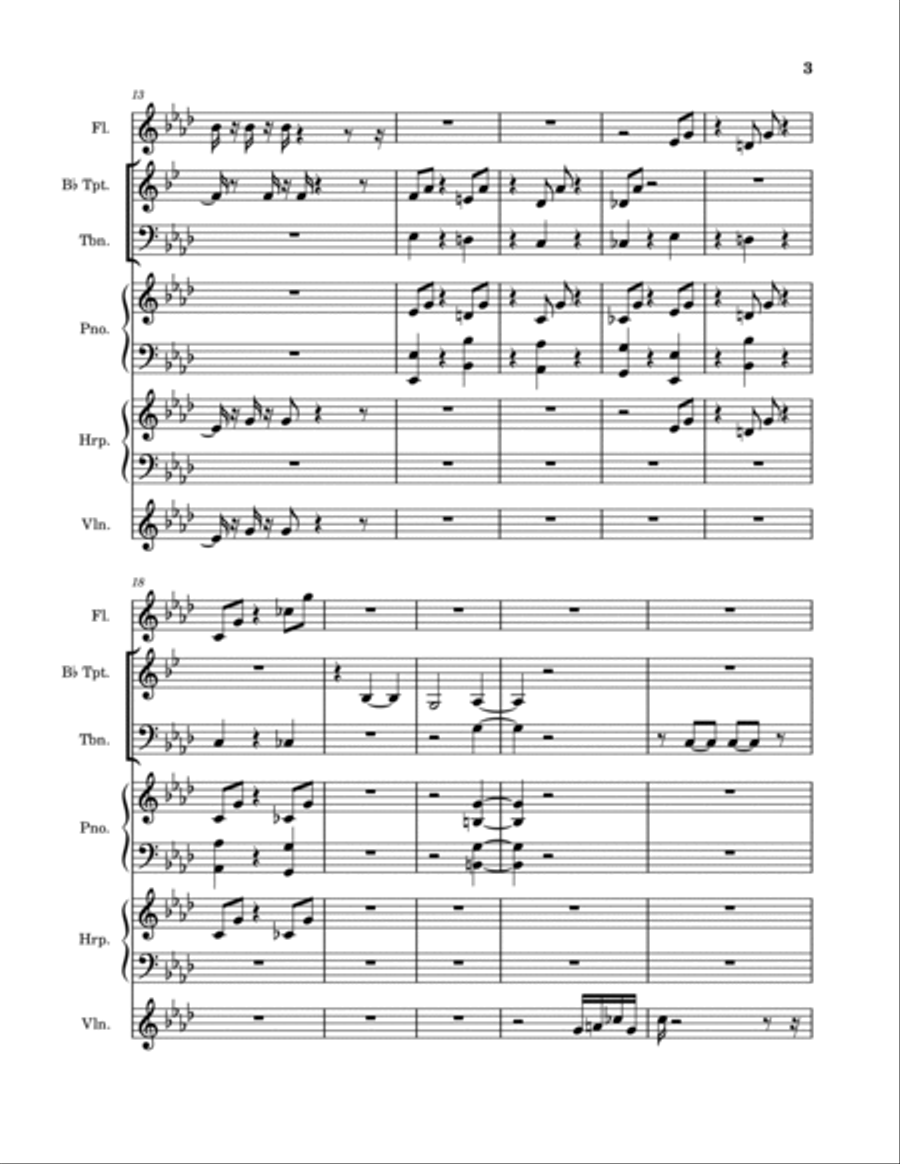 Dream of a River Dream of a River Chamber Orchestra scores gallery preview page 3
