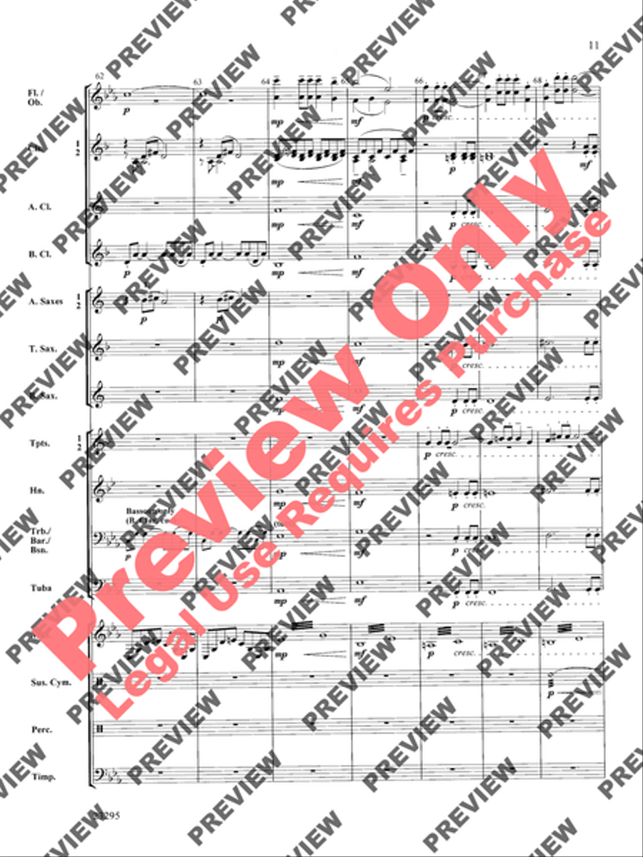 Stormchasers Concert Band scores gallery preview page 12