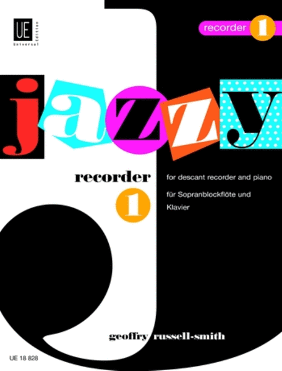 Jazzy Recorder 1 Recorder scores gallery preview page 1