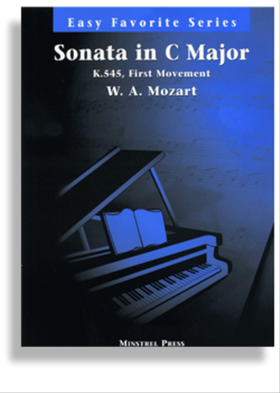 Sonata in C Major * Easy Favorite Easy Piano scores gallery preview page 1