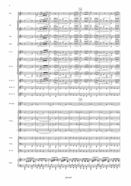 Intermezzo Sinfonico from “Cavalleria Rusticana” (A4)