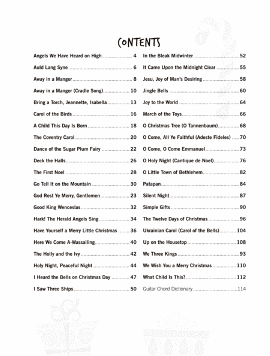 Just for Fun -- Christmas Guitar Guitar Solo scores gallery preview page 2