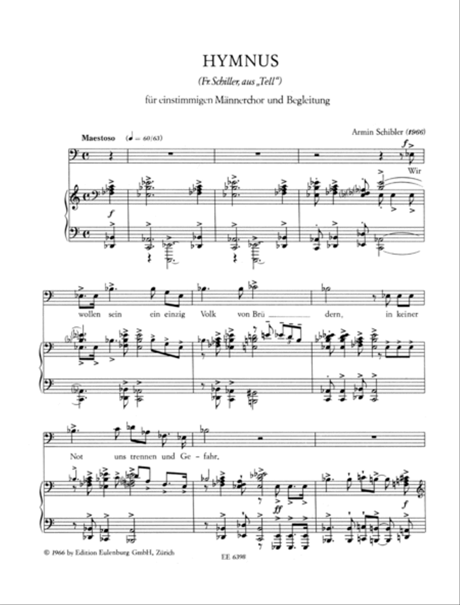 Hymn Hymn Men's Choir scores gallery preview page 2