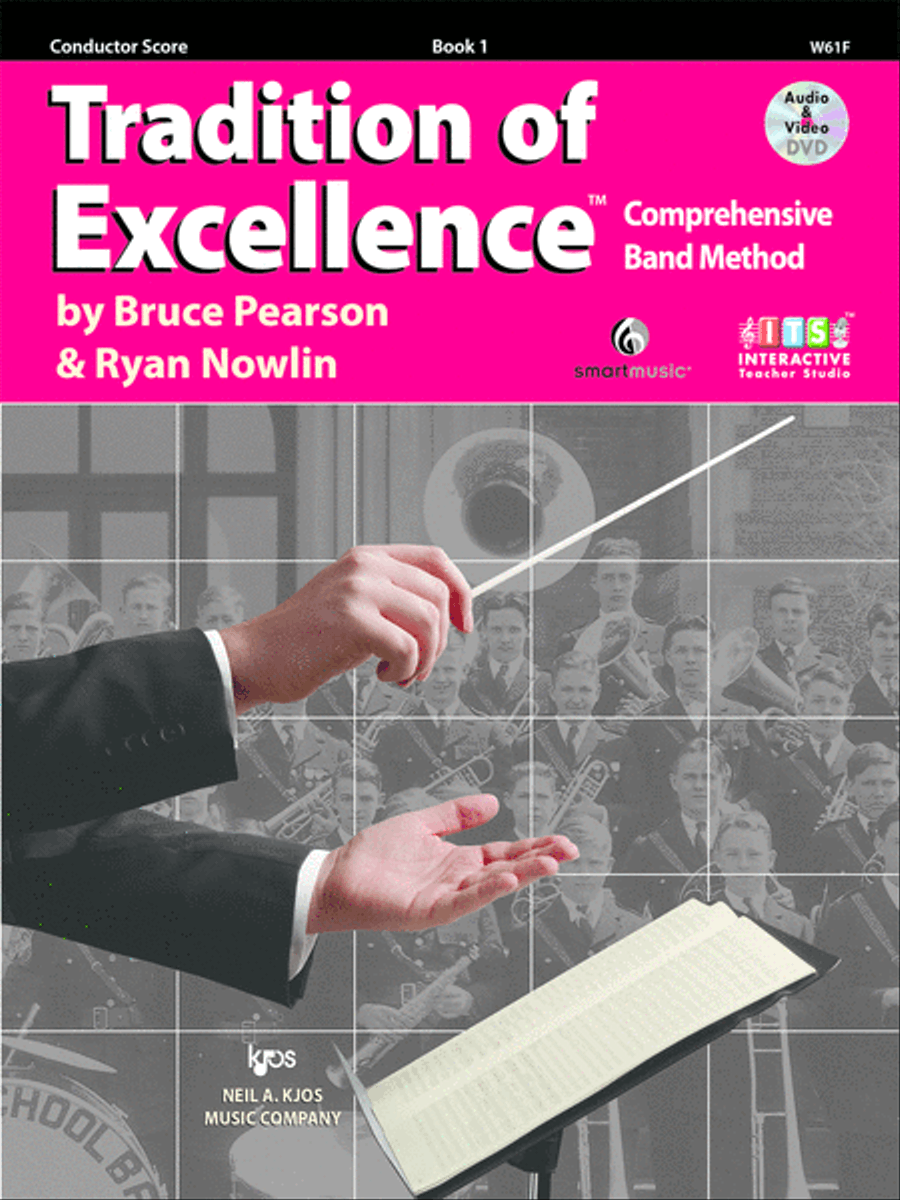 Tradition of Excellence Book 1 - Conductor Score Concert Band Methods scores gallery preview page 1