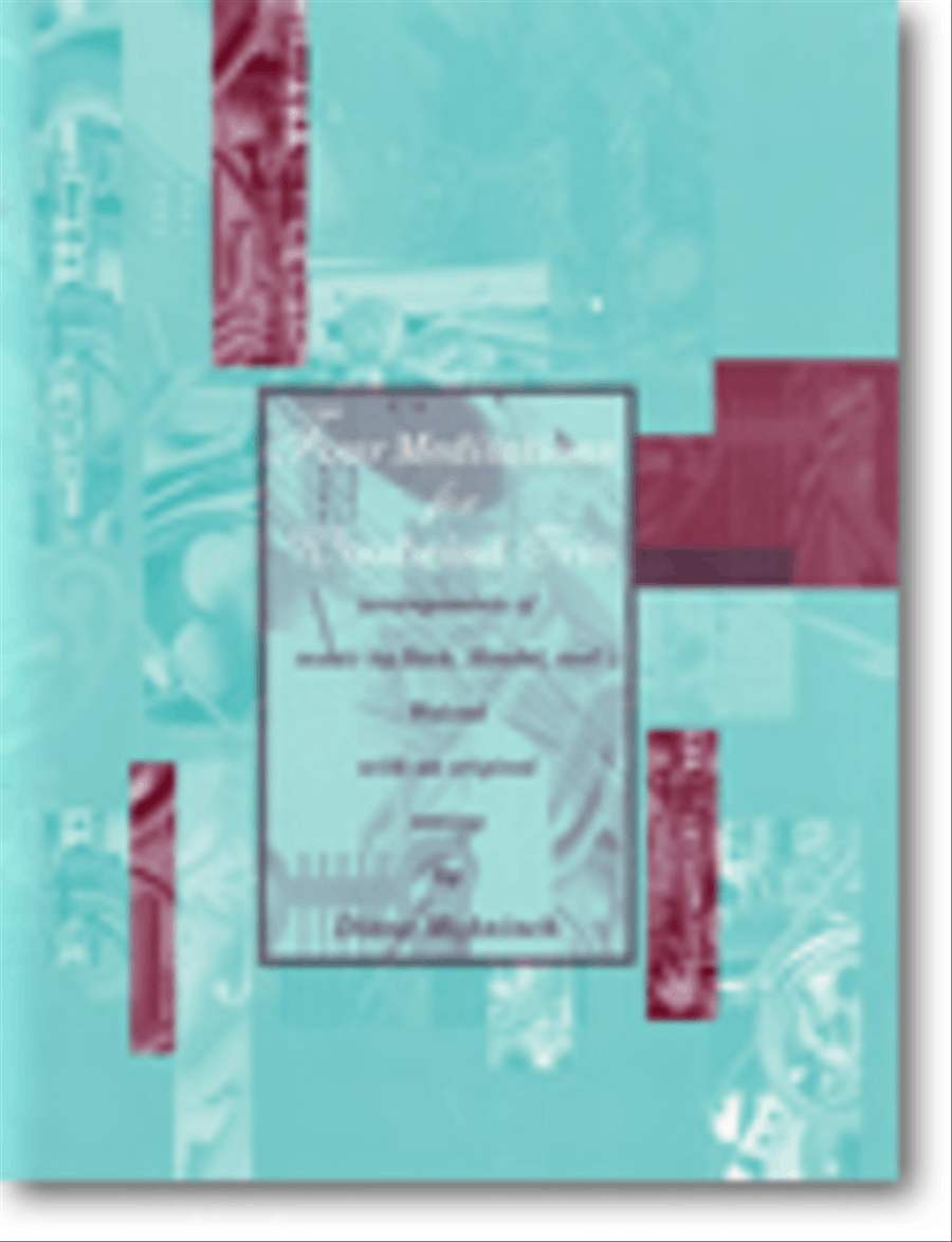 Four Meditations for Woodwind Trio Woodwind Trio scores gallery preview page 1