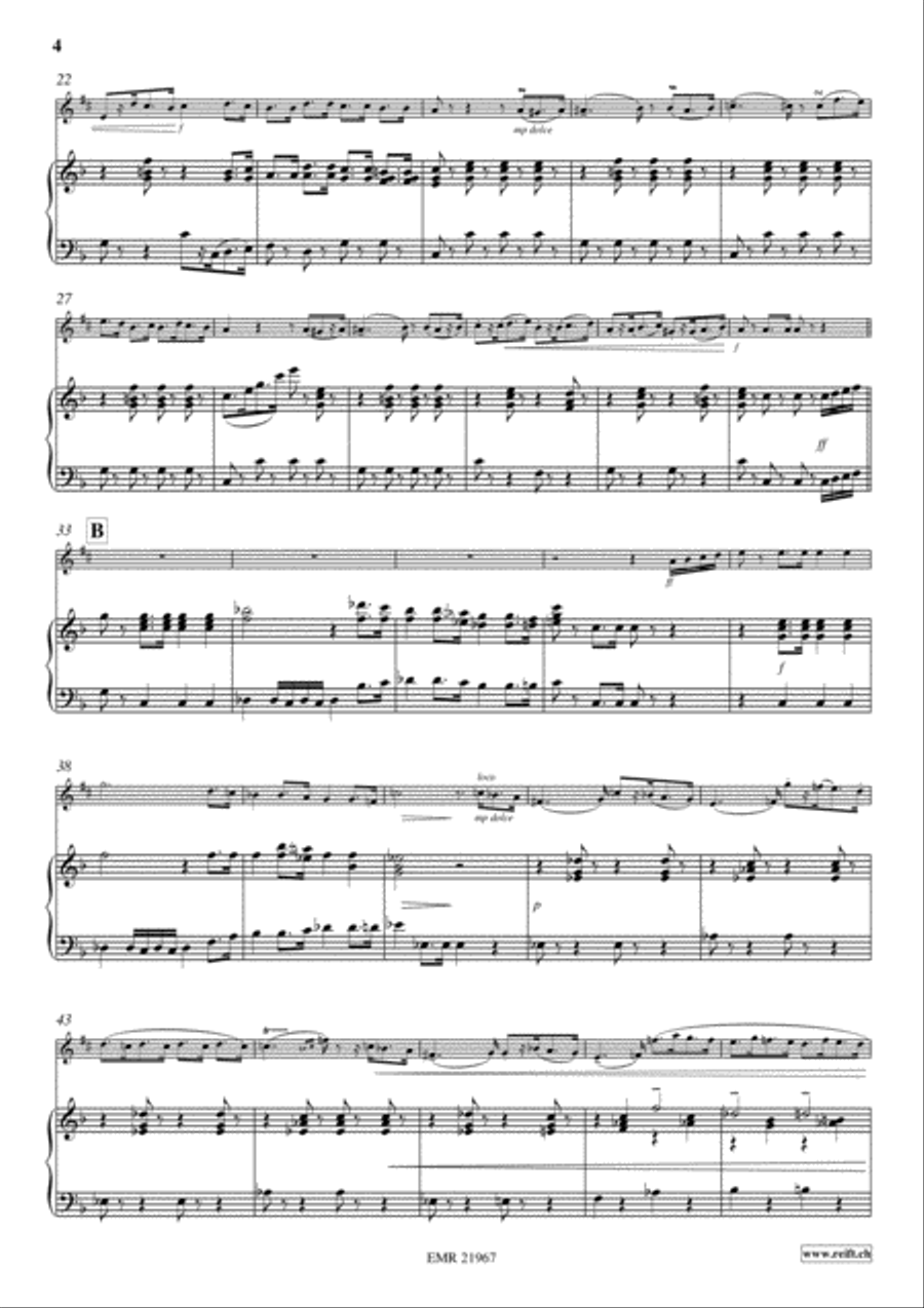 Grande Marche Alto Saxophone scores gallery preview page 4
