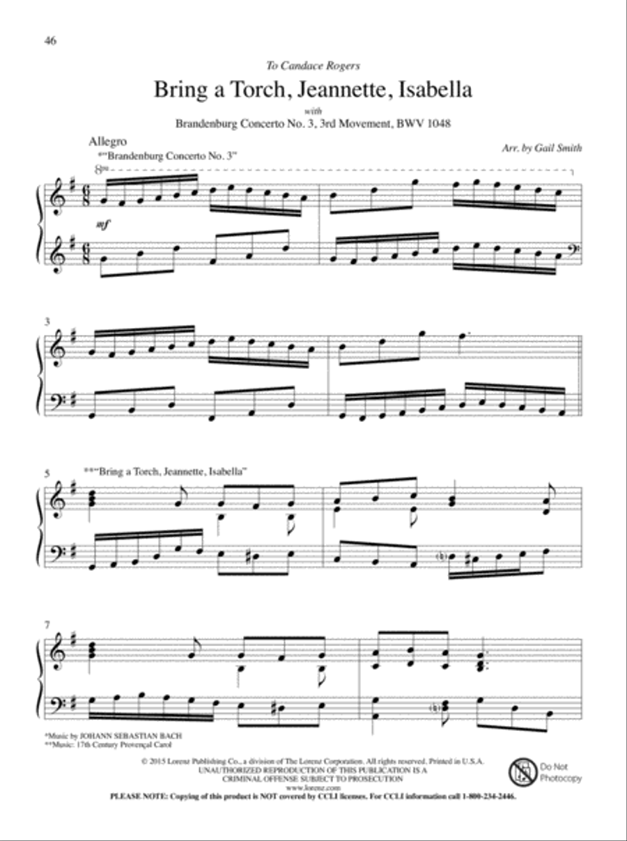 Christmas Carols and Classics Piano Solo scores gallery preview page 27
