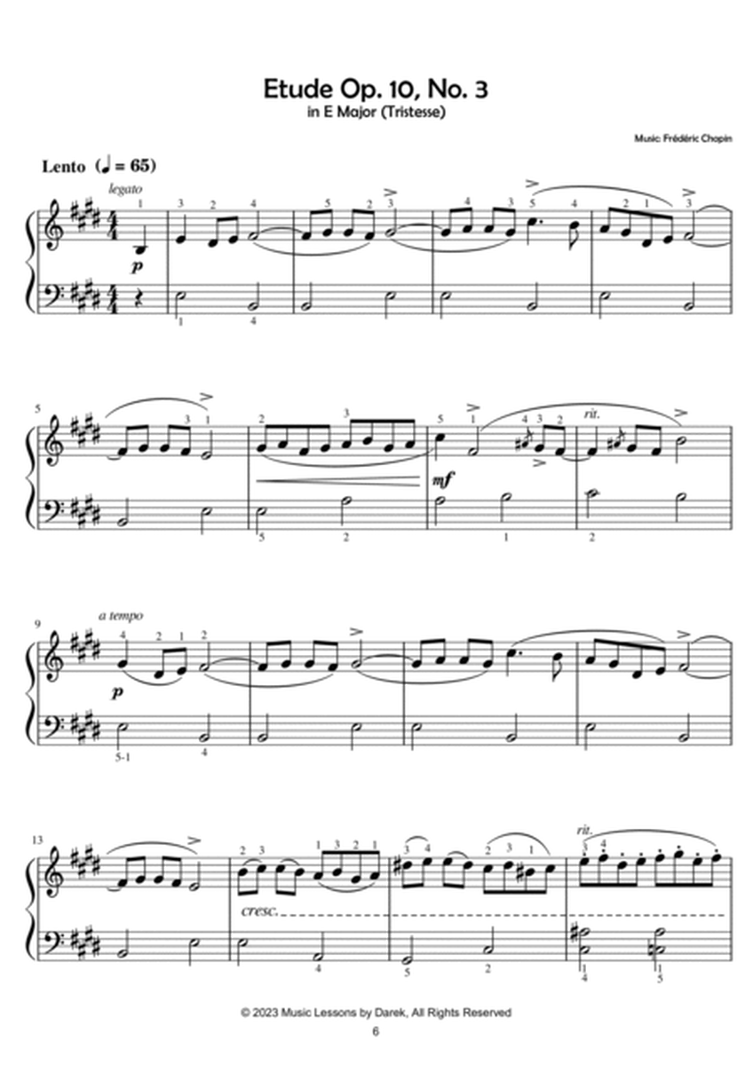 BEST OF FREDERIC CHOPIN (19 TUNES) - Sheet Music Collection [EASY PIANO] image number null