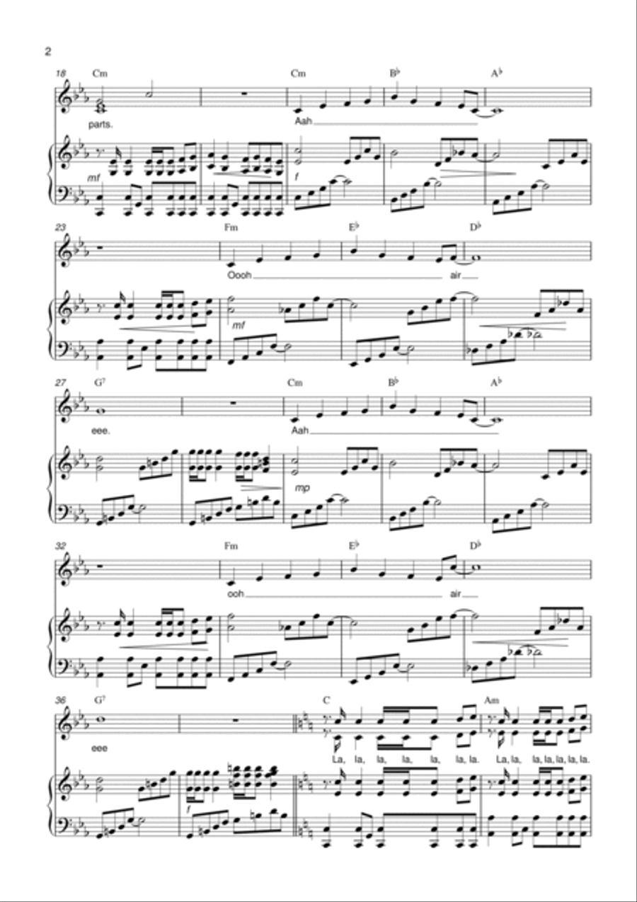 Warm Up Choir scores gallery preview page 2