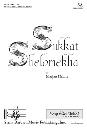 Book cover for Sukkat Shelomekha - SA Octavo