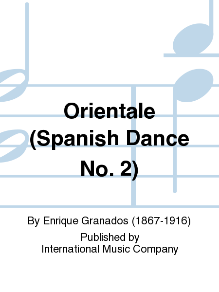 Orientale (Spanish Dance No. 2) (KATIMS)