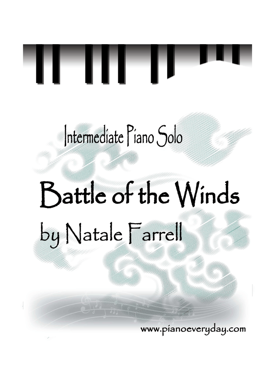 BATTLE OF THE WINDS Piano Solo Piano Solo scores gallery preview page 1