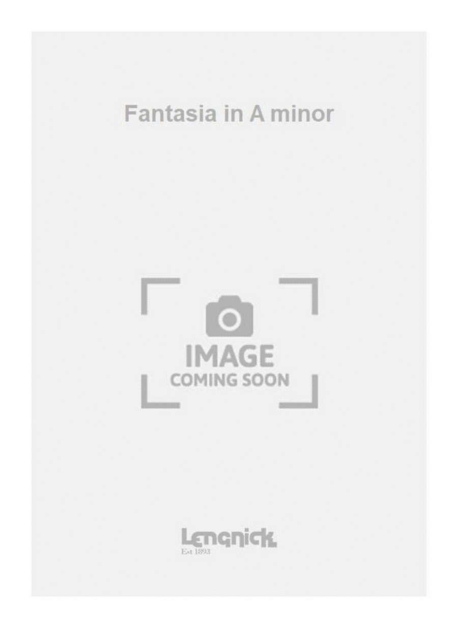 Fantasia in A minor