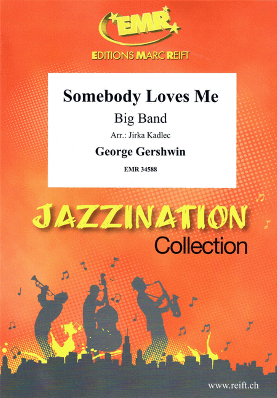 Somebody Loves Me Big Band scores gallery preview page 1