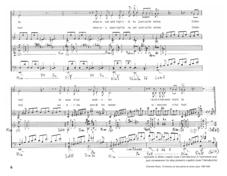 Chamber Music (performance score)