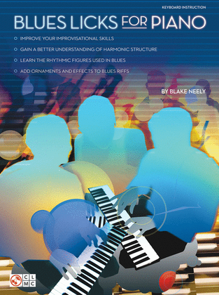 Book cover for Blues Licks for Piano