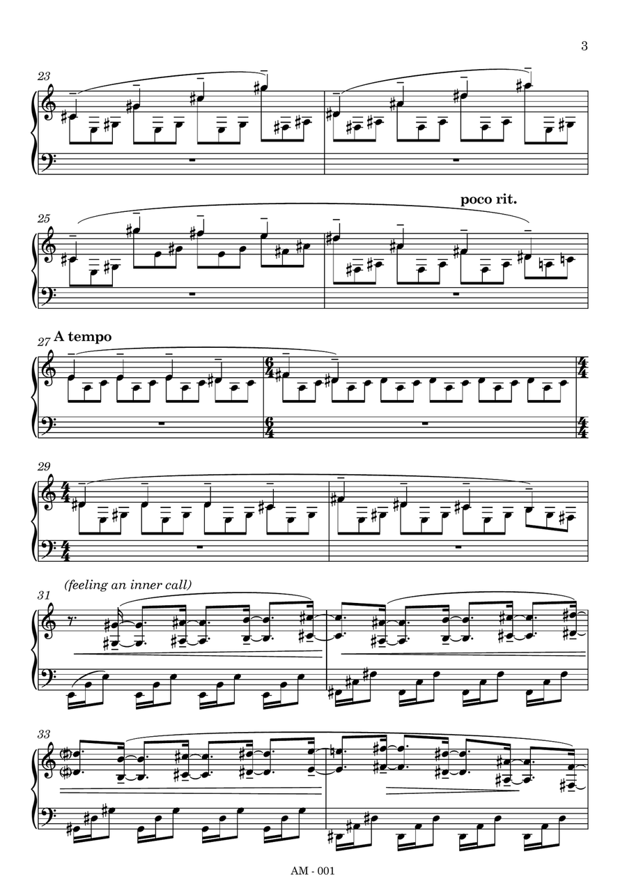 A Place Among The Stars Piano Solo scores gallery preview page 5