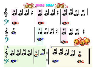 Color Coded Jingle Bells