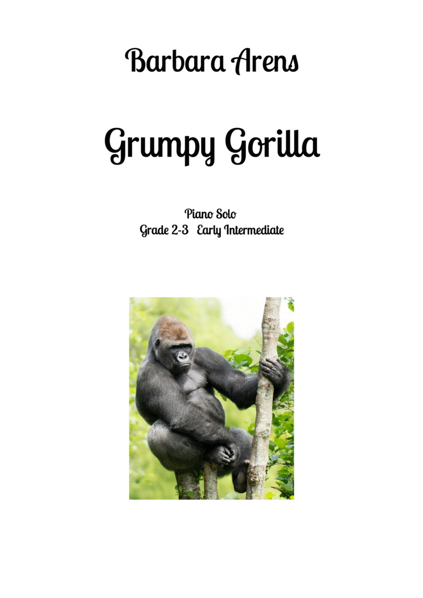 Grumpy Gorilla - Piano Grade 1 image number null