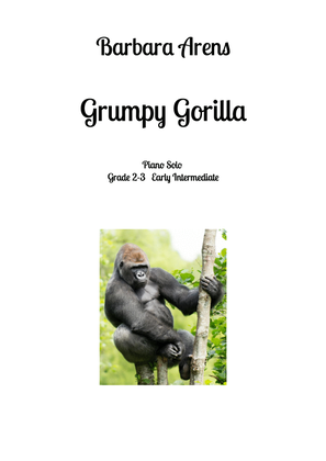 Book cover for Grumpy Gorilla - Piano Grade 1