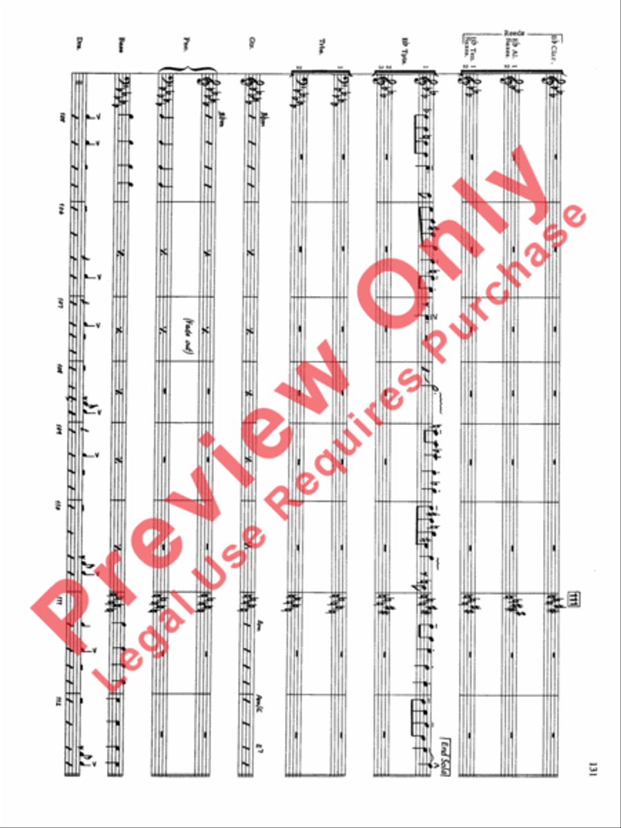Original Big Band Sounds Big Band scores gallery preview page 132