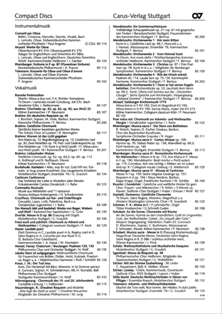 Missa Sine Nomine 4-Part scores gallery preview page 8