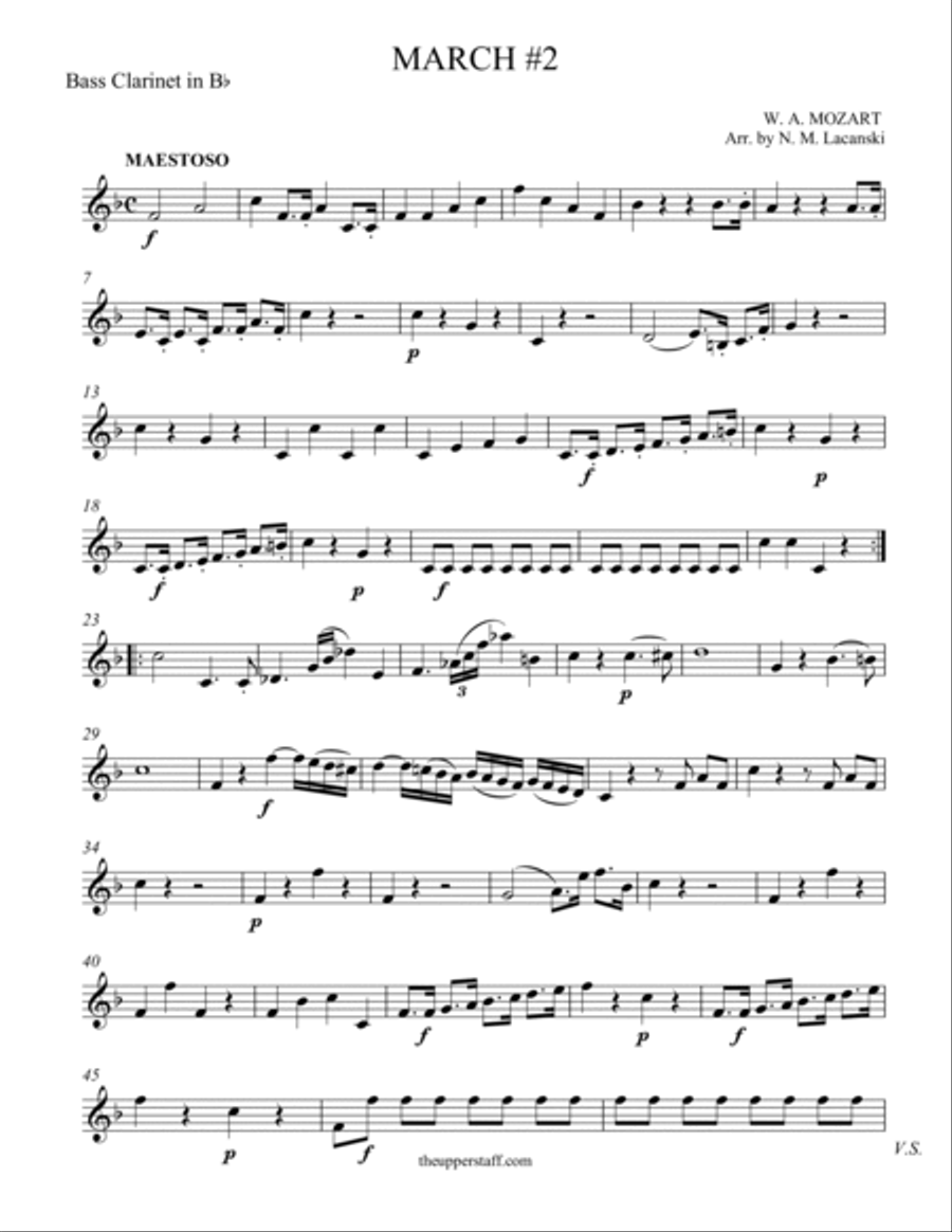 March #2 Woodwind Quartet scores gallery preview page 3