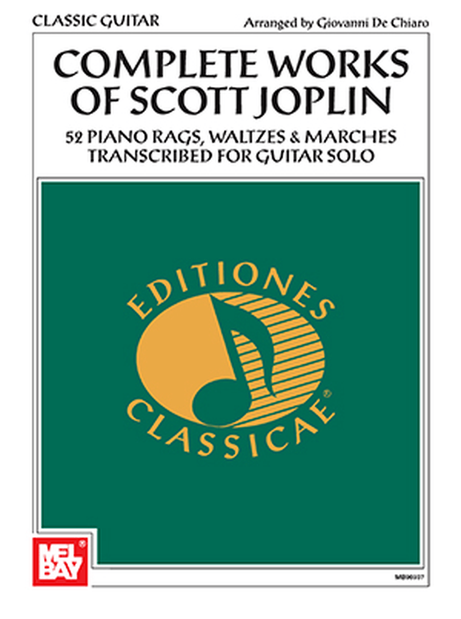 Complete Works of Scott Joplin Acoustic Guitar scores gallery preview page 1