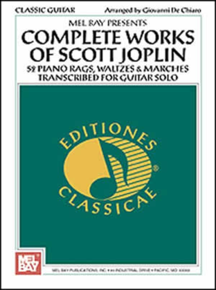 Book cover for Complete Works of Scott Joplin