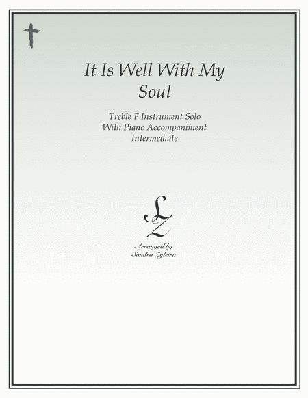 It Is Well With My Soul (treble F instrument solo) image number null
