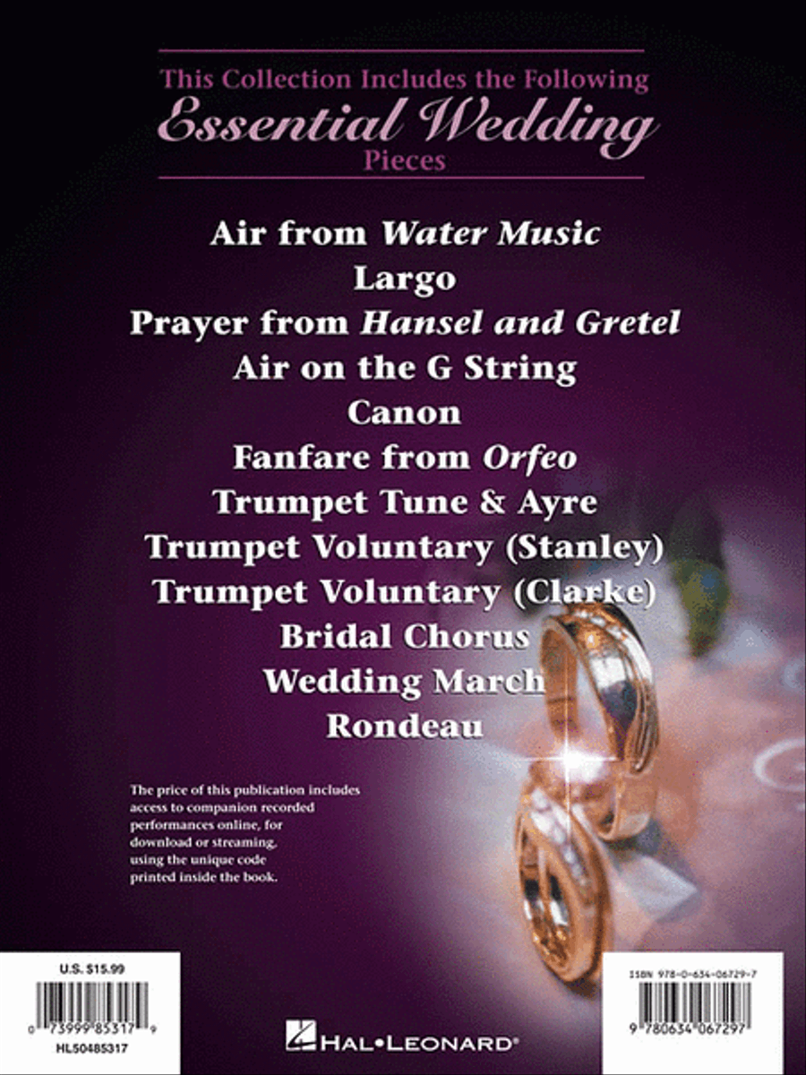 The Canadian Brass Wedding Essentials Brass Quintet scores gallery preview page 2