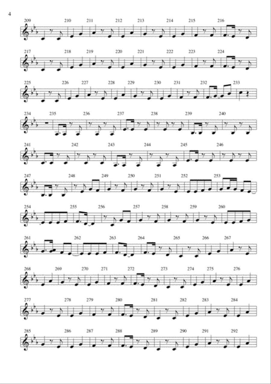 Chekou Gualbi Brass Ensemble scores gallery preview page 4