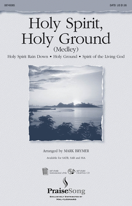Book cover for Holy Spirit, Holy Ground (Medley)