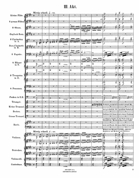 Die Konigin von Saba. Op. 27, no. 4, Balletmusik (III. Act) Partitur