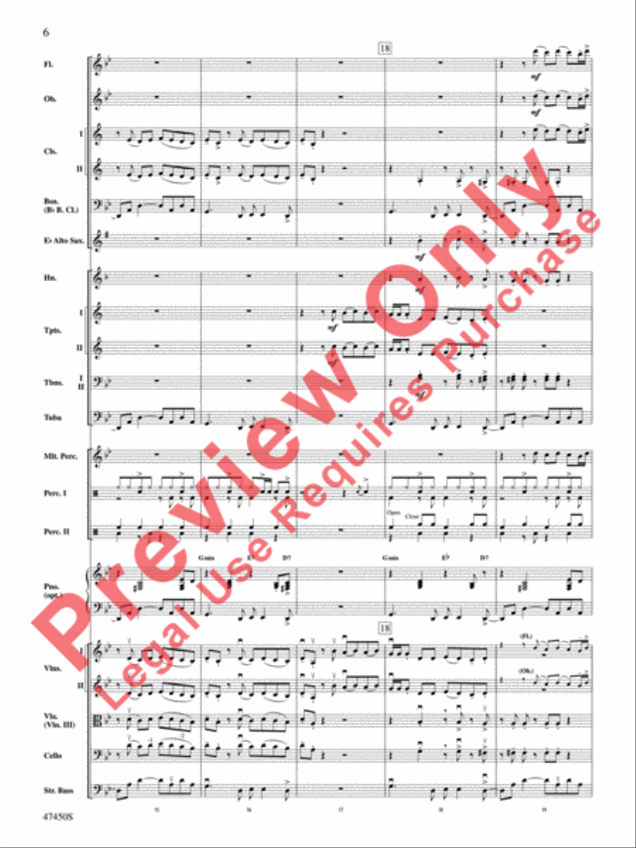 Havana Full Orchestra scores gallery preview page 7