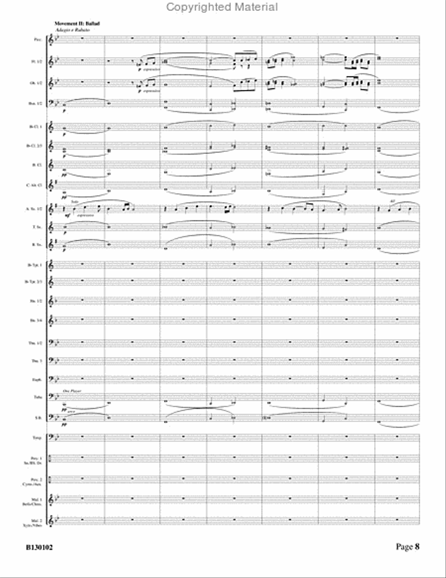 Gazebo Portraits Concert Band scores gallery preview page 11