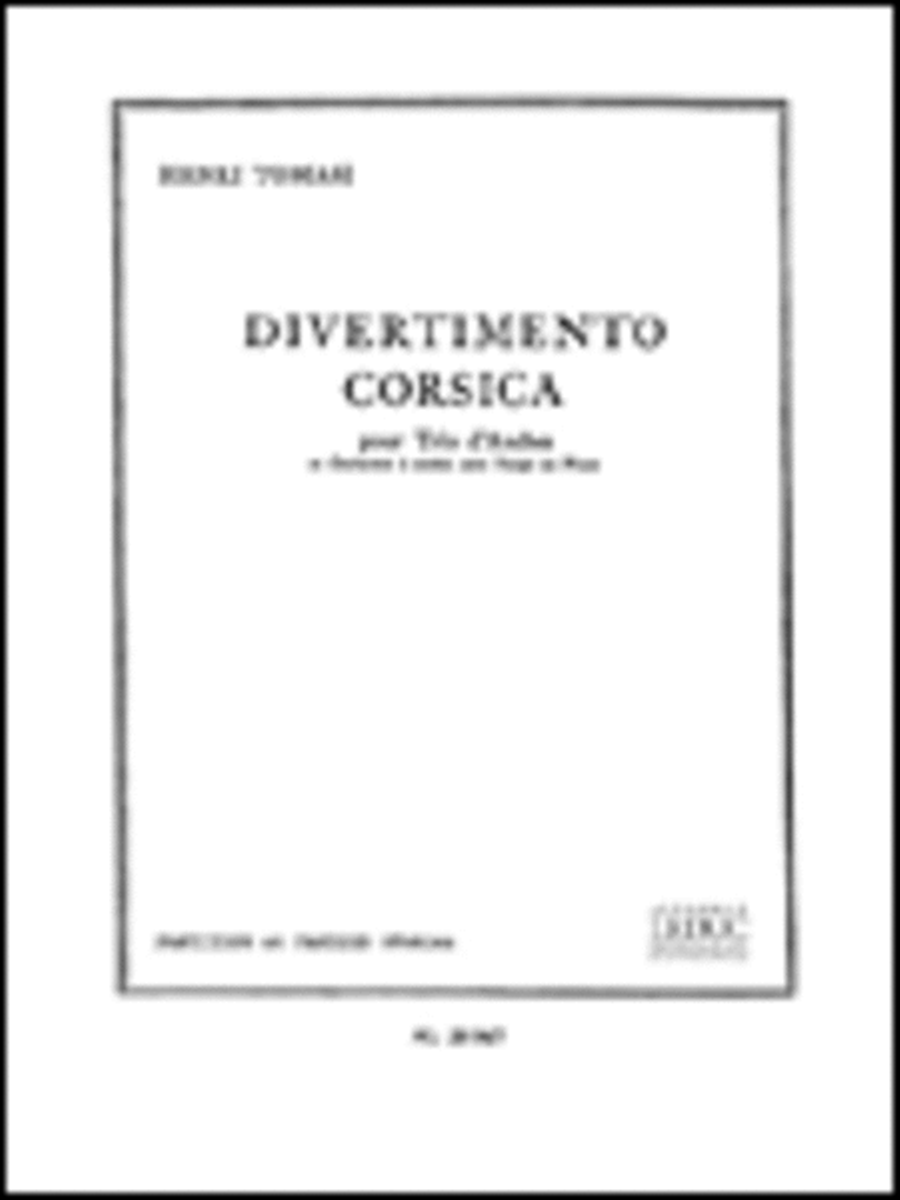 Divertimento Corsica (orchestra-chamber) Collection / Songbook scores gallery preview page 1
