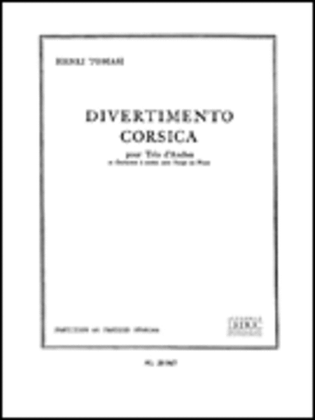 Book cover for Divertimento Corsica (orchestra-chamber)