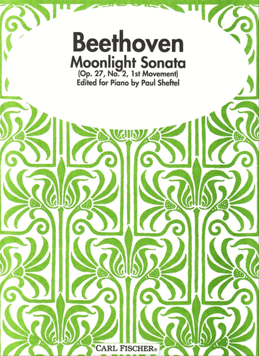 Moonlight Sonata Moonlight Sonata Piano Solo scores gallery preview page 1
