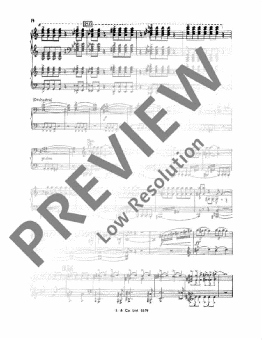 Concerto Concerto Piano Solo scores gallery preview page 17
