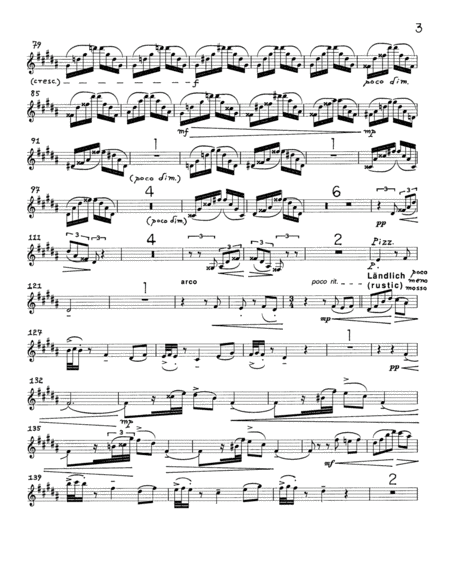 "Intermezzo" for violin & piano Op. 18 (violin part)