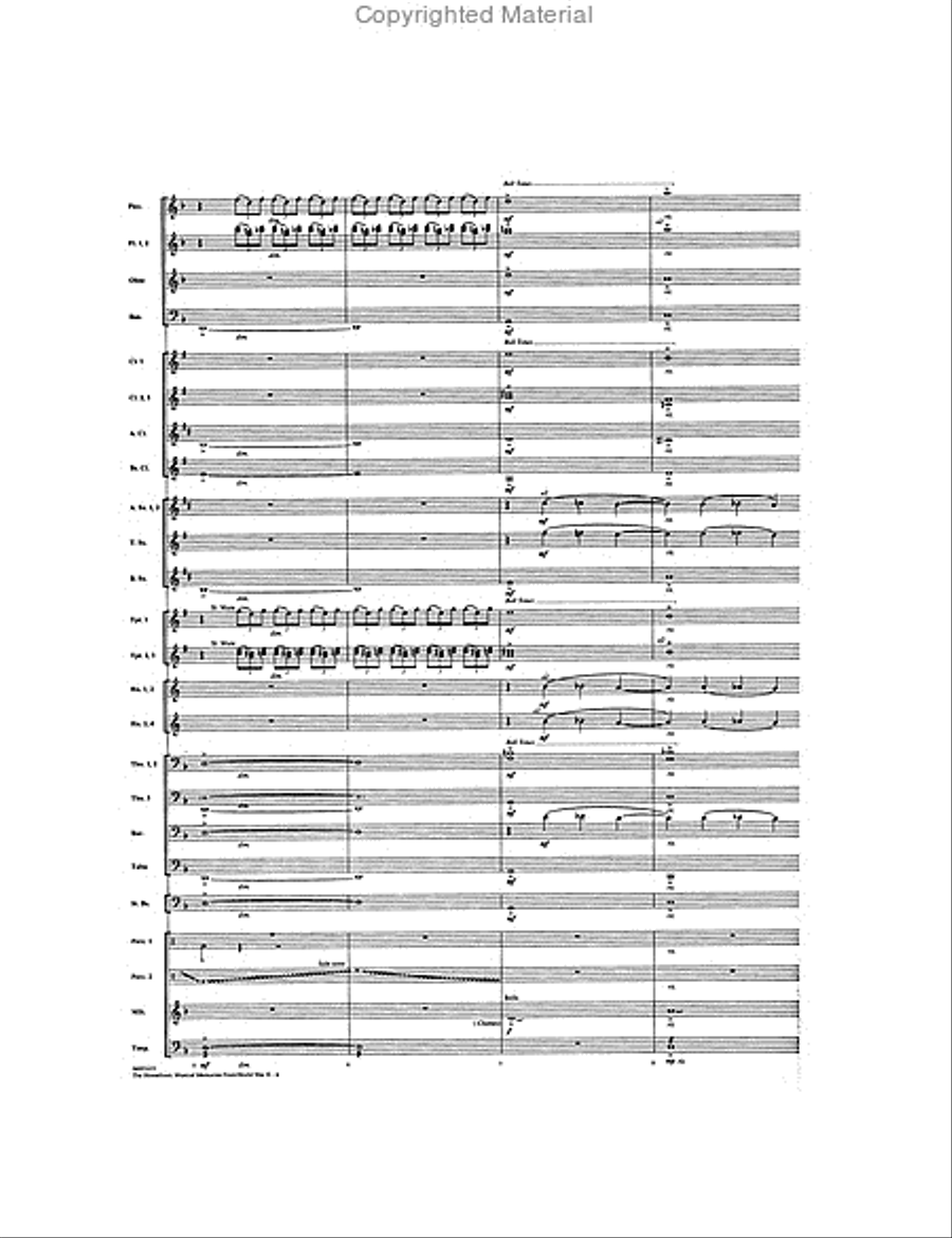The Homefront: Musical Memories from World War II Concert Band scores gallery preview page 3